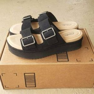 Clarks Lana Beach Wedge Sandal